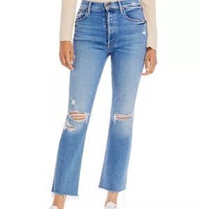 MOTHER Denim Ankle Fray